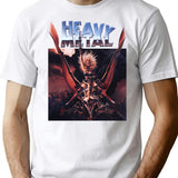 Heavy Metal Movie T-Shirt - Retro Graphic Tee for Men & Women - White
