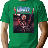 Heavy Metal Movie T-Shirt - Retro Graphic Tee for Men & Women - Green