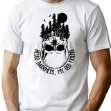Hello Darkness My Old Friend Skull Vintage T-Shirt - White