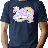 Hello Darkness T-Shirt - Retro Graphic Tee for Men & Women - Navy