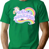 Hello Darkness T-Shirt - Retro Graphic Tee for Men & Women - Green