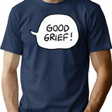 Hello People T-Shirt - Retro Graphic Tee for Men & Women - Navy