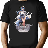 Helm T-Shirt - Retro Graphic Tee for Men & Women - Black