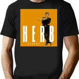 Herb Alpert Classic T-Shirt - Retro Graphic Tee for Men & Women - Black