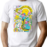Here Comes The Sun T-Shirt - Retro Graphic Tee for Men & Women - White