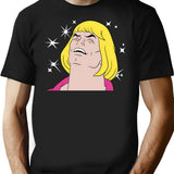 Heyyeyaaeyaaaeyaeyaa Meme T-Shirt - Retro Graphic Tee for Men & Women - Black