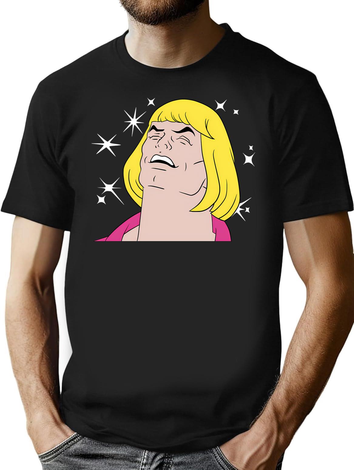 Heyyeyaaeyaaaeyaeyaa Meme T-Shirt - Retro Graphic Tee for Men & Women - Black