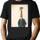 High Class Gentleman T-Shirt - Retro Graphic Tee for Men & Women - Black
