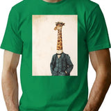 High Class Gentleman T-Shirt - Retro Graphic Tee for Men & Women - Green