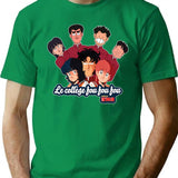 High School Kimengumi Le College Fou Fou Fou 2 T-Shirt - Green