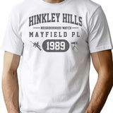 Hinkley Hills - 1989 T-Shirt - Retro Graphic Tee for Men & Women - White