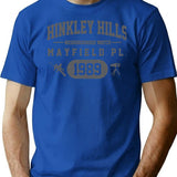 Hinkley Hills - 1989 T-Shirt - Retro Graphic Tee for Men & Women - Blue