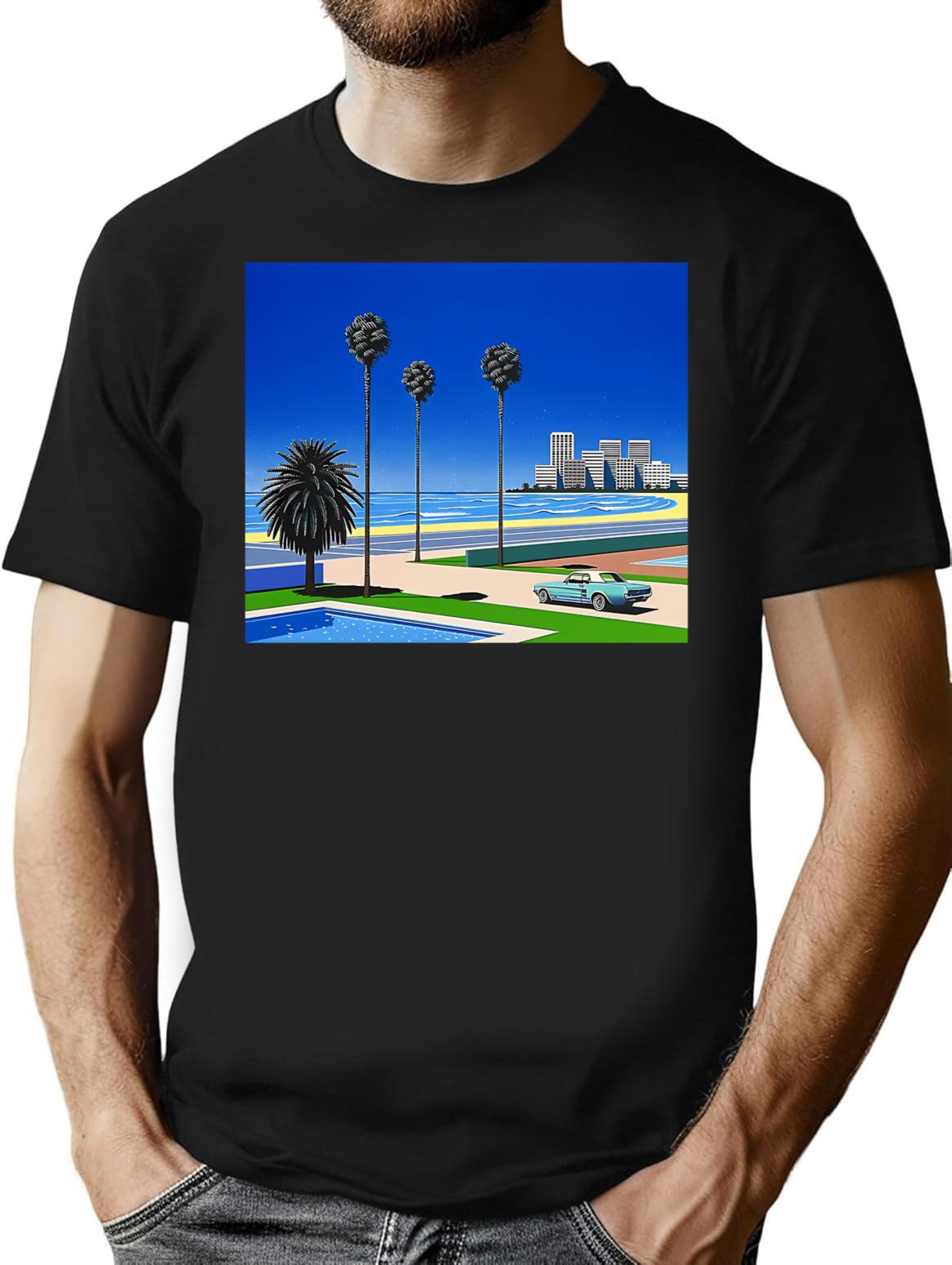 Hiroshi Nagai Vaporwave T-Shirt - Retro Graphic Tee for Men & Women - Black