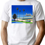 Hiroshi Nagai Vaporwave T-Shirt - Retro Graphic Tee for Men & Women - White