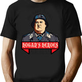 Hogan's Heroes Hans Schultz T-Shirt - Retro Graphic Tee for Men & Women - Black
