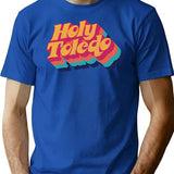 Holy Toledo T-Shirt - Retro Graphic Tee for Men & Women - Blue