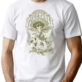 Holy Vegetable - Light T-Shirt - Retro Graphic Tee for Men & Women - White