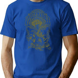 Holy Vegetable - Light T-Shirt - Retro Graphic Tee for Men & Women - Blue