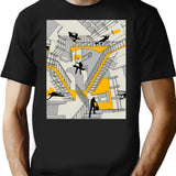 Home Improvement Dimension T-Shirt - Retro Graphic Tee for Men & Women - Black