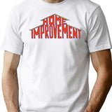 Home Improvement Logo 90s T-Shirt - Retro Graphic Tee for Men & Women - White