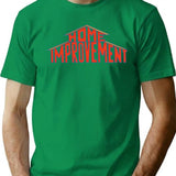 Home Improvement Logo 90s T-Shirt - Retro Graphic Tee for Men & Women - Green