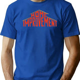 Home Improvement Logo 90s T-Shirt - Retro Graphic Tee for Men & Women - Blue