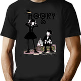 Hooky Hooky T-Shirt - Retro Graphic Tee for Men & Women - Black
