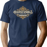Hooper Springs Fizzy Ipa T-Shirt - Retro Graphic Tee for Men & Women - Navy