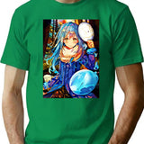 Hopeless Unemployment Regenerates Determined Memories Colorful Slime Retro T-Shirt - Green