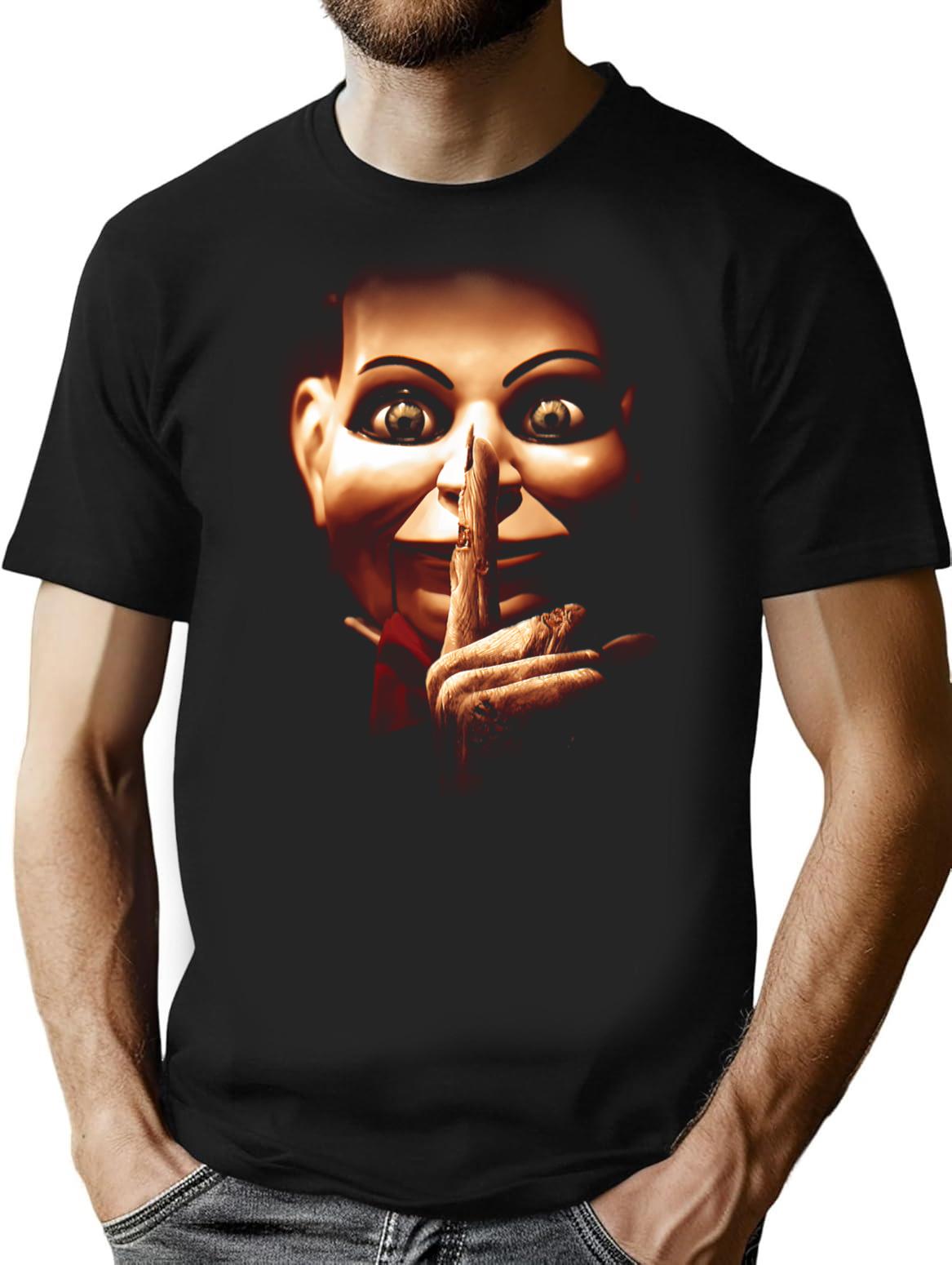 Horror Movie Dead Silence 2007 T-Shirt - Retro Graphic Tee for Men & Women - Black