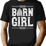 Horse Barn Girl T Shirt I Love My Horses Racing Riding Gifts - Black
