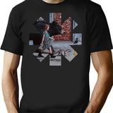 Hot Vintage Black T-Shirt - Retro Graphic Casual Tee - Black