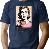 House Work Can Wait T-Shirt - Retro Graphic Tee for Men & Women - Navy