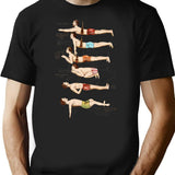 How To Swim Vintage French Swimmers T-Shirt - Black