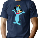Huckleberry Hound (1) T-Shirt - Retro Graphic Tee for Men & Women - Navy