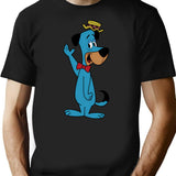 Huckleberry Hound T-Shirt - Retro Graphic Tee for Men & Women - Black