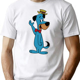 Huckleberry Hound T-Shirt - Retro Graphic Tee for Men & Women - White