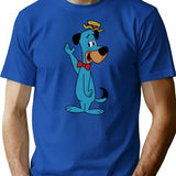 Huckleberry Hound T-Shirt - Retro Graphic Tee for Men & Women - Blue