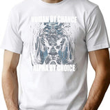 Human By Chance Alpha By Choice T-Shirt - White