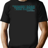 Hungry Dogs Run Faster Classic T Shirt - Black