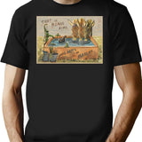 Hydrate Yourself (french Version) T-Shirt - Retro Graphic Tee for Men & Women - Black