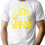 I Am The Hype (1) T-Shirt - Retro Graphic Tee for Men & Women - White