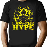 I Am The Hype T-Shirt - Retro Graphic Tee for Men & Women - Black
