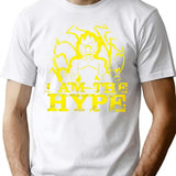 I Am The Hype T-Shirt - Retro Graphic Tee for Men & Women - White