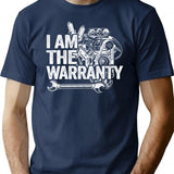 I Am The Warranty Funny Mechanic T-Shirt - Navy