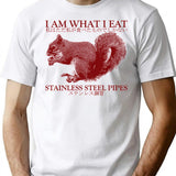 I Am What I Eat Squirrel T-Shirt - White
