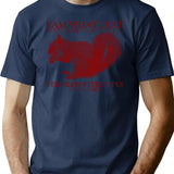 I Am What I Eat Squirrel T-Shirt - Navy