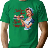 I Baked You Some Shut The Fucupcakes T-Shirt - Green
