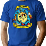 I Can Stop Whenever I Want T-Shirt - Blue