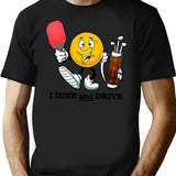 I Drink And Drive T-Shirt - Retro Graphic Tee for Men & Women - Black